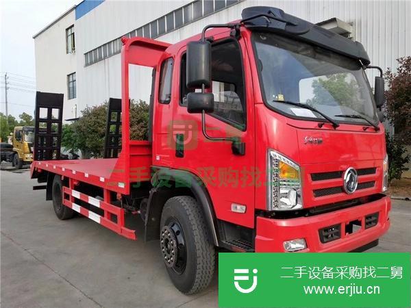 湖北出售二手東風華神平板運輸車玉柴160馬力陜齒八檔箱