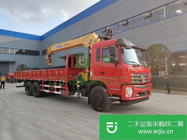 湖南出售二手東風12噸隨車吊分期付款