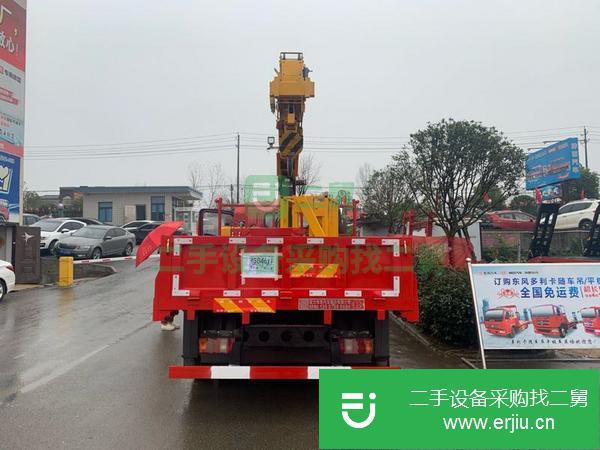 湖北出售二手徐工5噸藍(lán)牌隨車吊