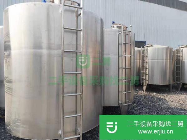 廣東出售二手5立方不銹鋼攪拌儲(chǔ)罐