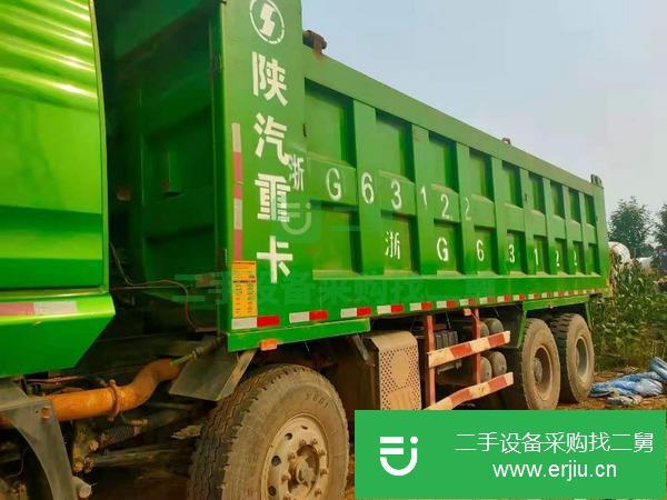 山東出售二手19年6月德龍濰柴7米2國五自卸車