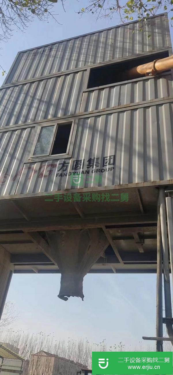 山東出售二手方圓提斗120攪拌站