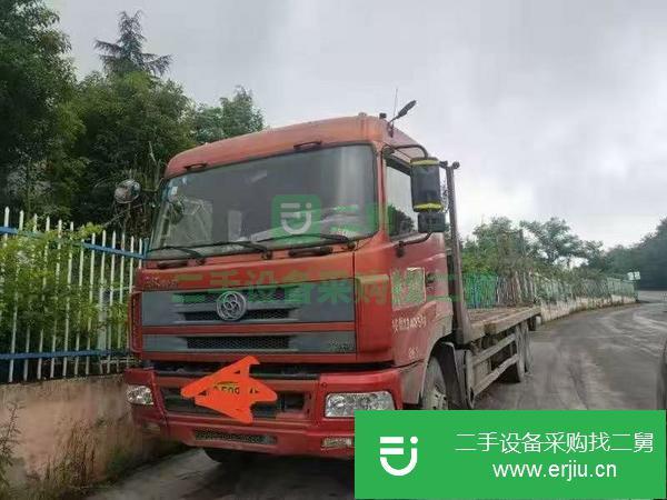 湖北出售二手16年三環平板運輸車