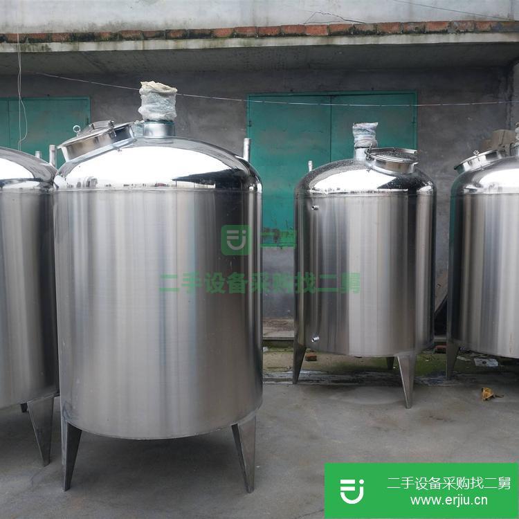 山東出售二手不銹鋼儲罐