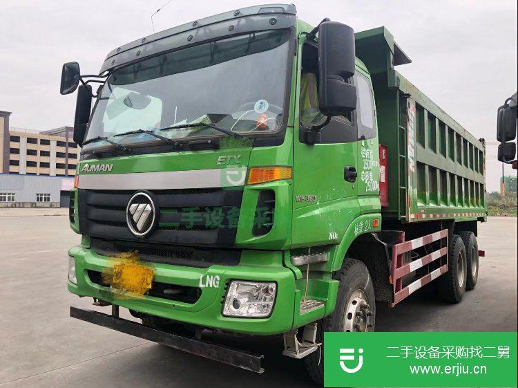 河北出售二手福田歐曼380馬力自卸車