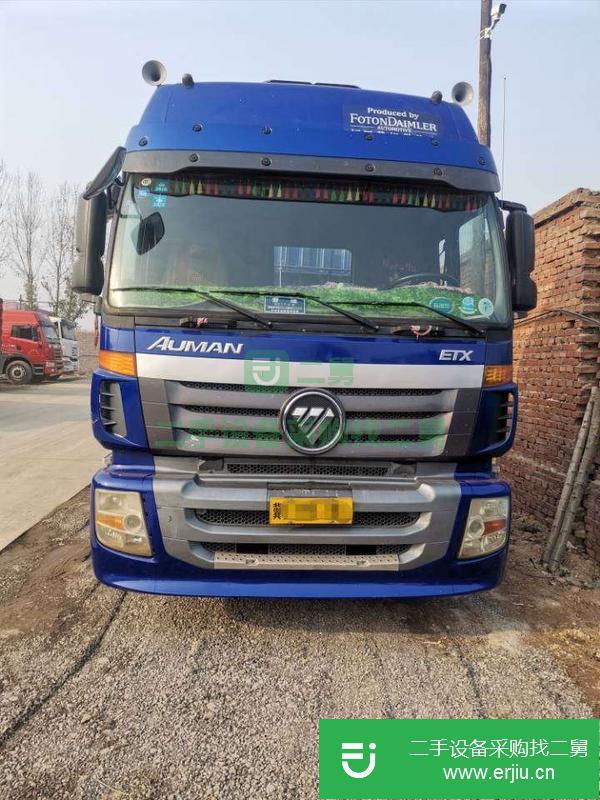 河北出售歐曼牽引車400馬力，國五雙驅