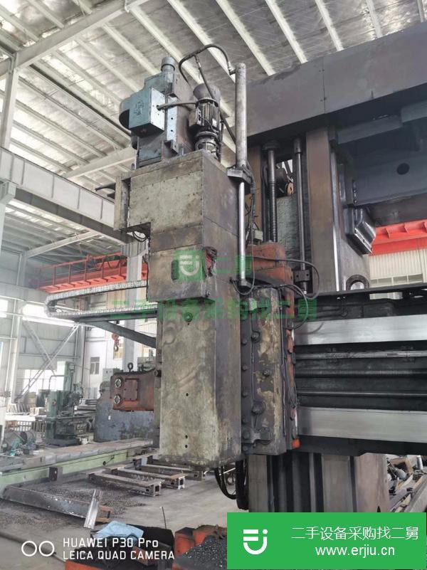 河北出售二手俄羅斯12米重型龍門鏜銑床型號6627