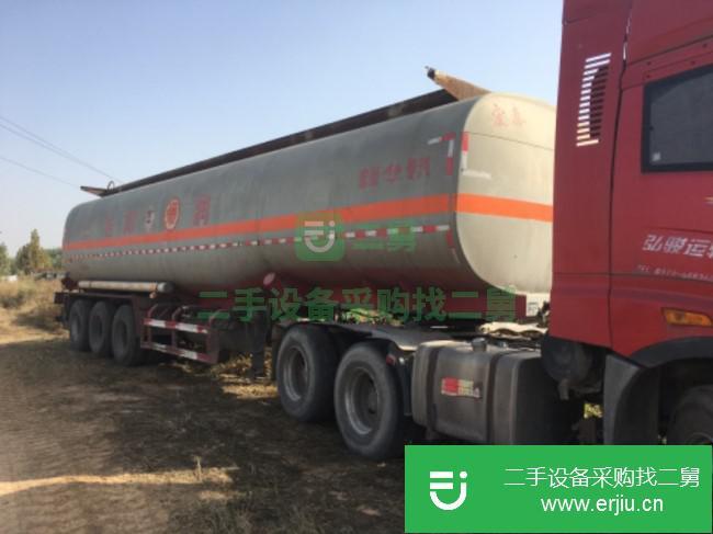 河南出售二手47方鋁合金油罐車