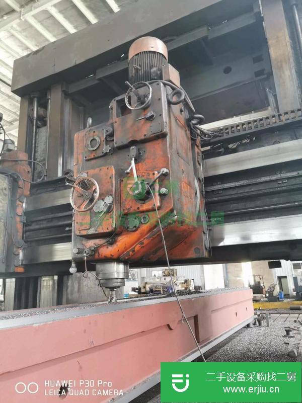 河北出售二手俄羅斯12米重型龍門鏜銑床型號6627