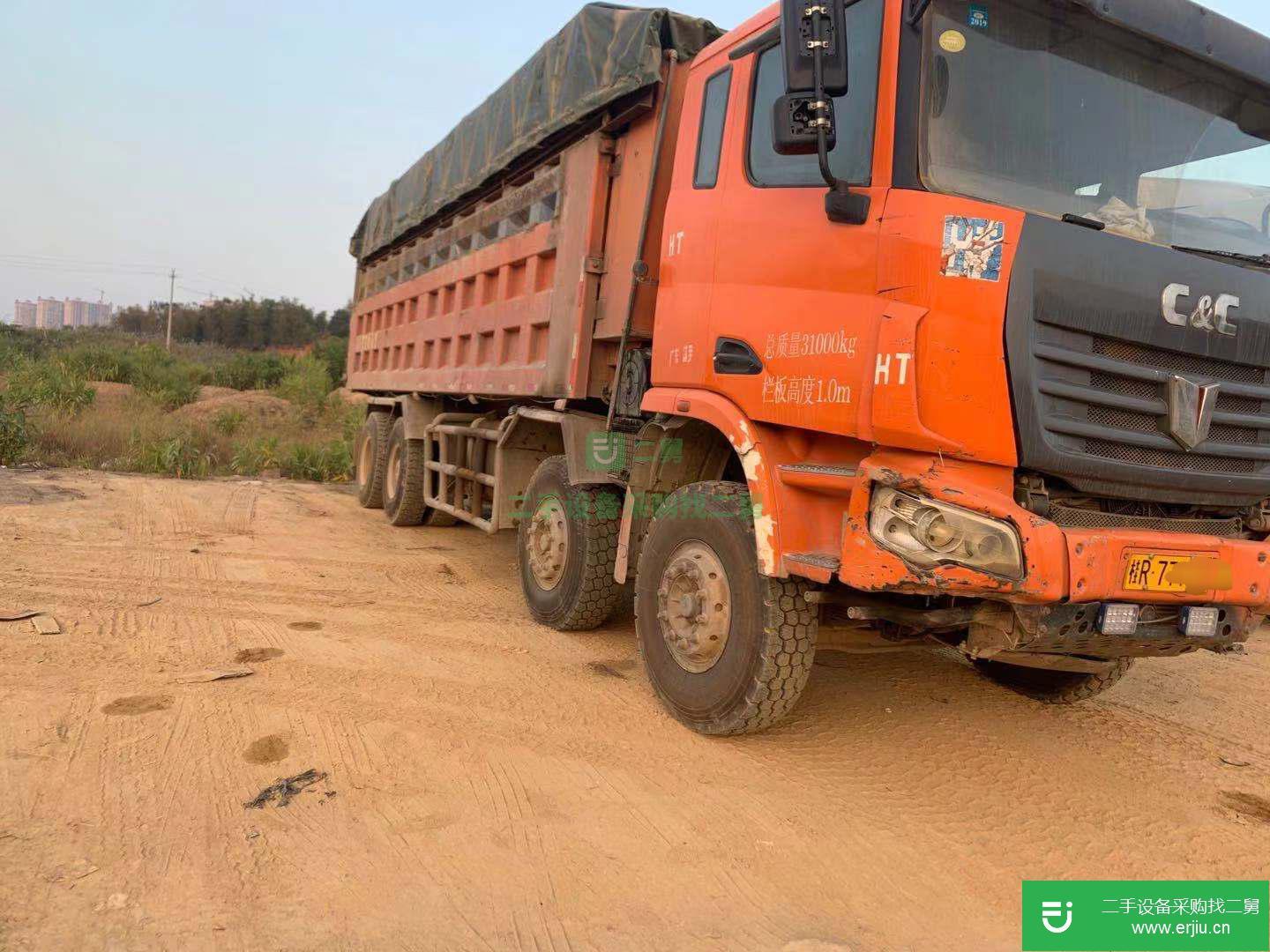 廣西出售二手聯合重卡380馬力自卸車
