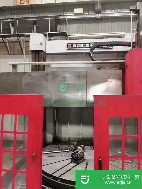 浙江出售二手齊一DDVT350-20/32F-NC，3米5立式車床