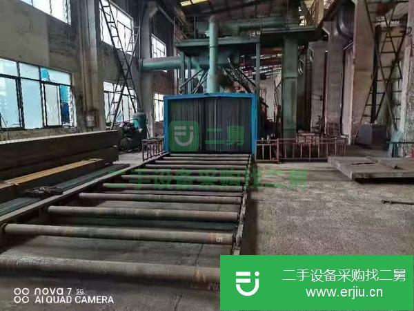 上海出售二手通過式拋丸機 寬三米高兩米
