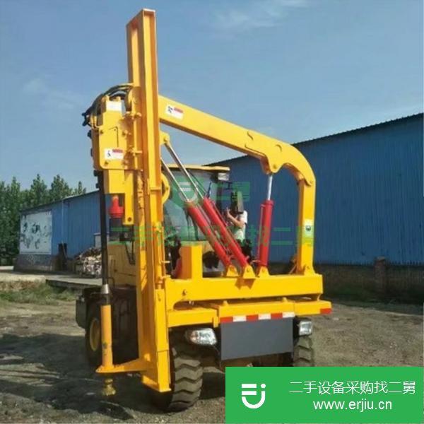山東出售二手高速公路護(hù)欄打樁機(jī)