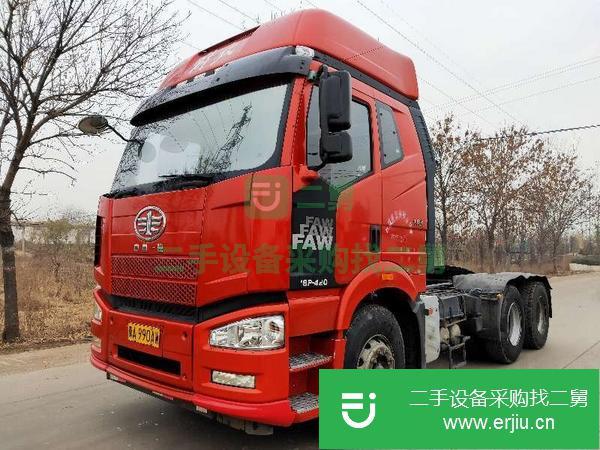 北京出售解放牽引車，420馬力寒驅(qū)版國四