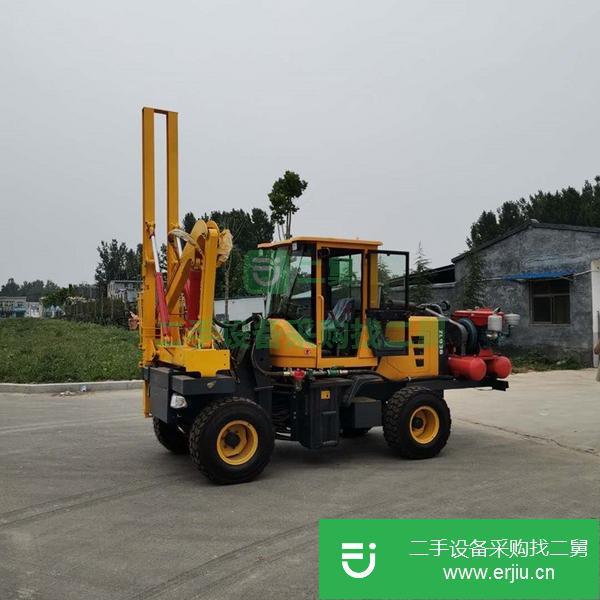 山東出售二手小型護欄打樁機