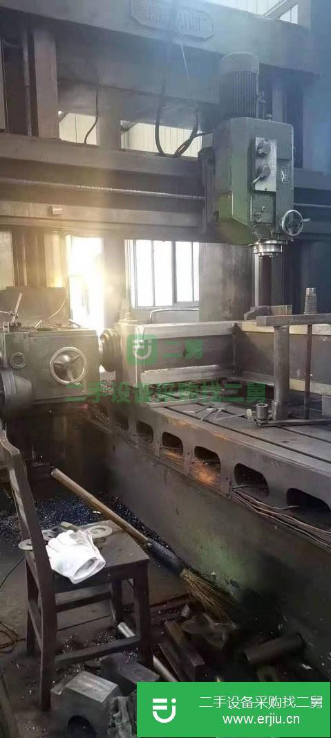 浙江出售二手濟南二機1.6x4米龍門銑床