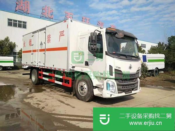 江西出售二手廂式防爆運輸車玉柴180馬力國五柴油發動機