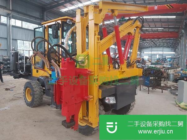 山西出售二手小型護欄打樁機