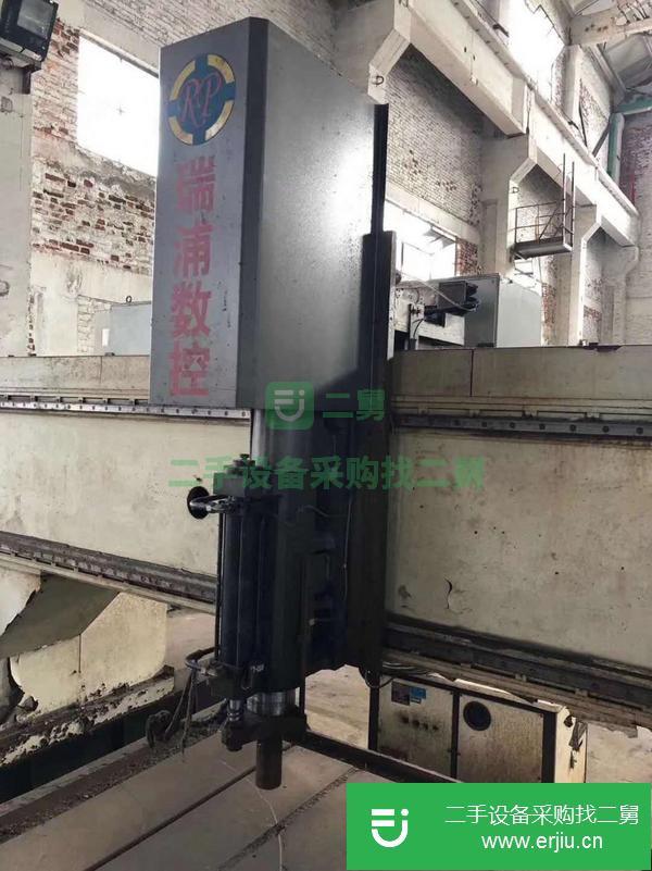 湖南出售二手濟南瑞普PBZ7070-4型龍門移動數控平面鉆床