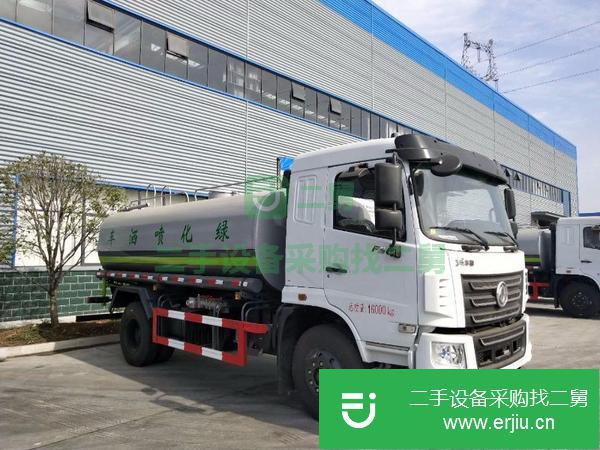 天津出售二手東風華神12方灑水車軸距3950?,?玉柴165馬力,陜齒小八檔