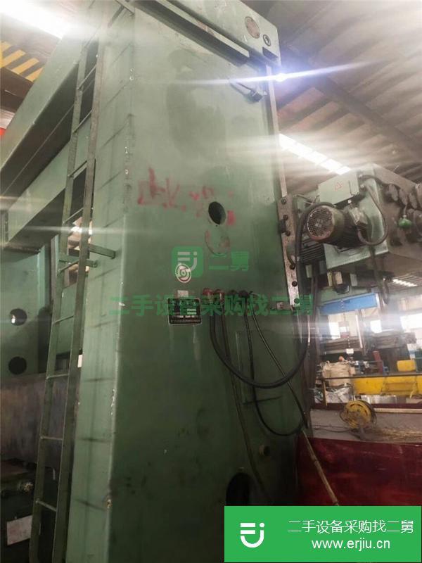 江蘇出售二手4米齊二瓦機(jī)立式車床，高度2米