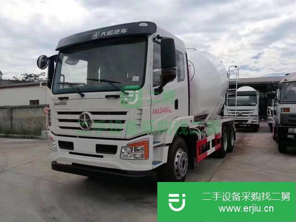 河北出售二手五十鈴混凝土攪拌車玉柴350馬力