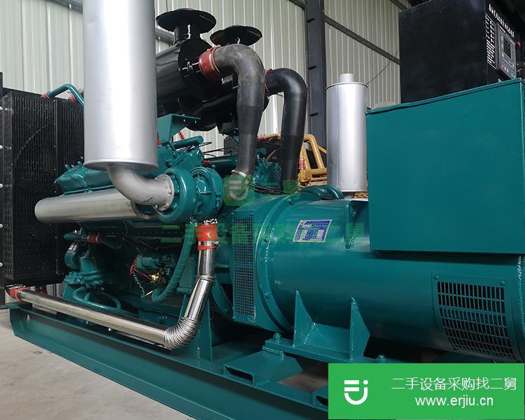 河南出售二手上柴發電機組500KW