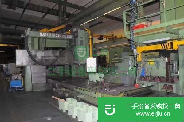 浙江出售二手德國產重型龍門鏜銑床1250乘4500mm帶有附件