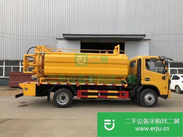 浙江出售二手東風大多利卡清洗吸污車