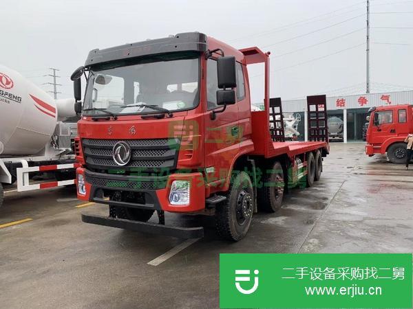 江蘇出售二手小三軸挖機平板運輸車