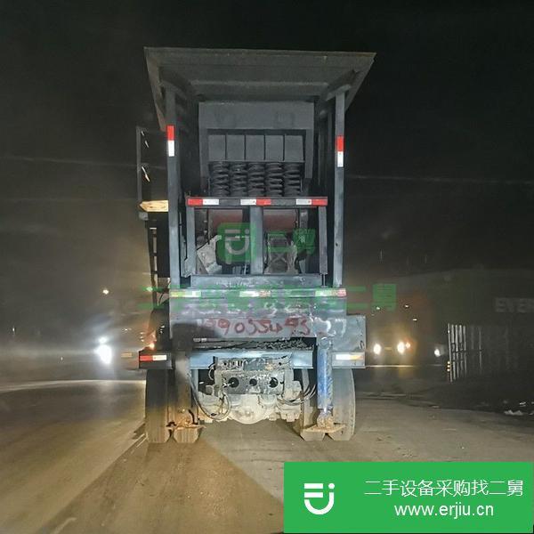 安徽出售二手輪式移動破碎機