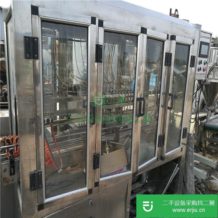 山東出售二手壓蓋灌裝機