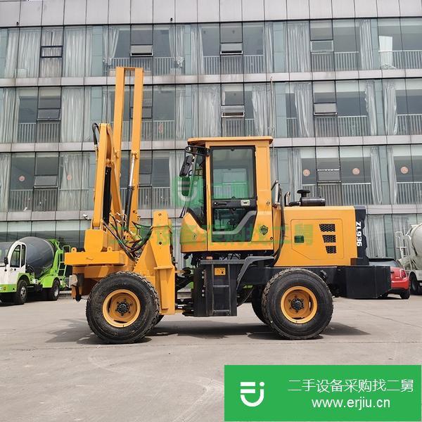 山東出售二手小型公路護欄打樁機