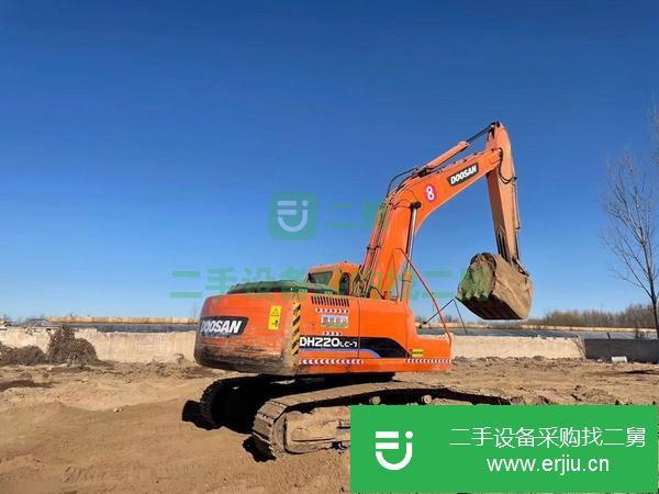 北京出售二手斗山220挖掘機