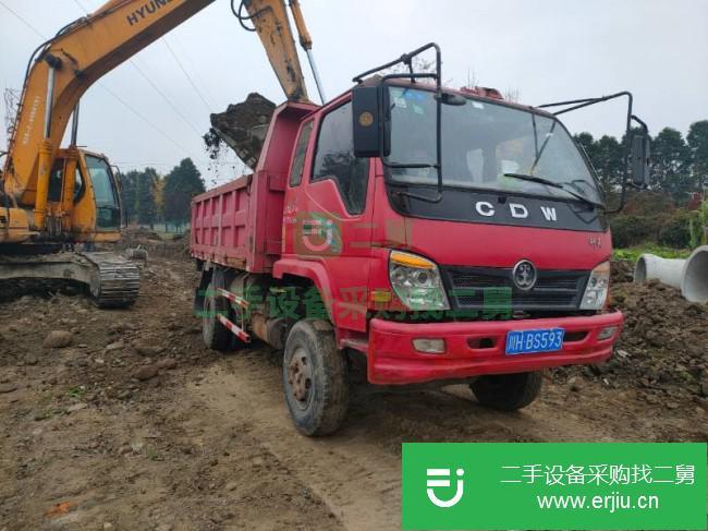 四川出售二手重汽王牌自卸車