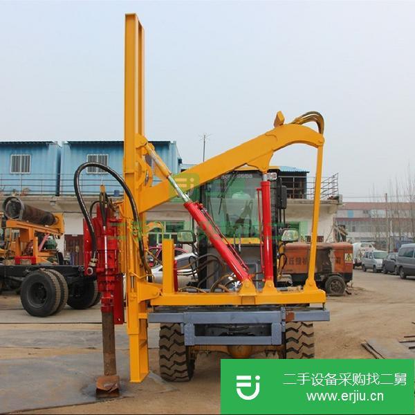 山東出售二手936護(hù)欄打樁機(jī)