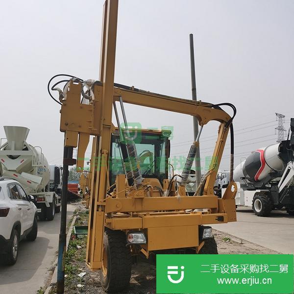山東出售二手護欄打樁機