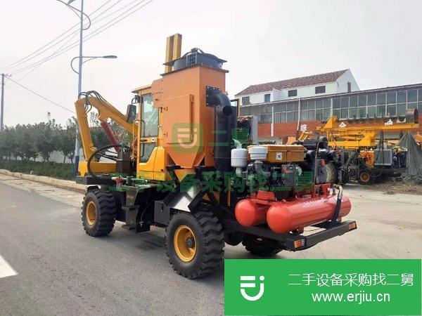 山東出售二手高速護欄打樁機