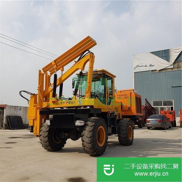 山東出售二手公路護(hù)欄打樁機(jī)