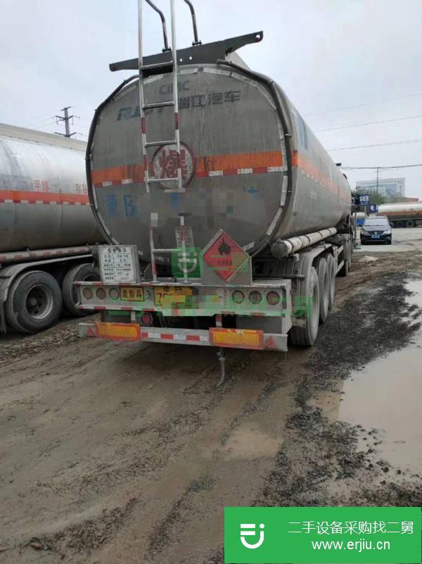 湖北出售二手德龍半掛車