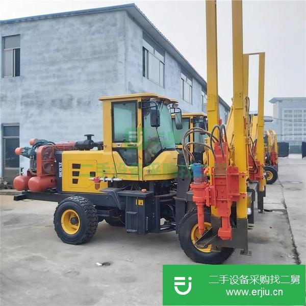 山東出售二手波形護欄打樁機