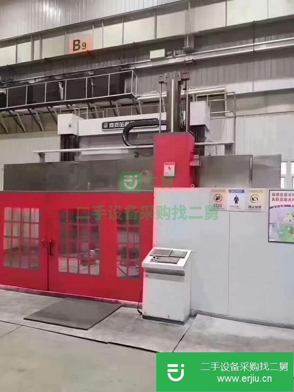 浙江出售二手齊一3米5高檔雙柱數控立式車床