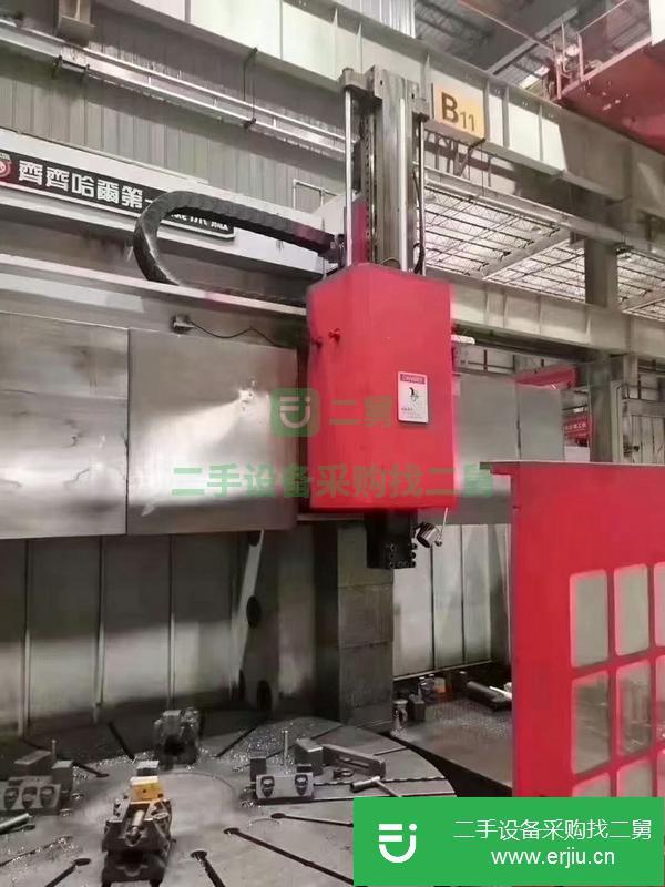 浙江出售二手齊一DDVT350-20/32F-NC，3米5立式車床