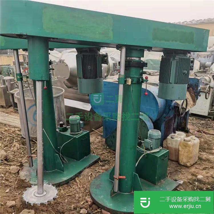 山東出售二手雙軸液壓升降變頻高速分散機(jī)