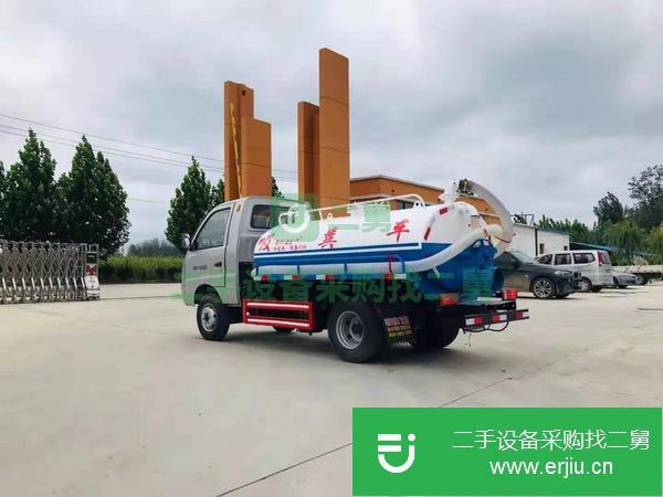 山東出售二手國六黑豹5方吸糞車