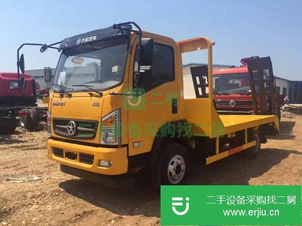 江蘇出售二手陜汽軒德前四后八平板運輸車