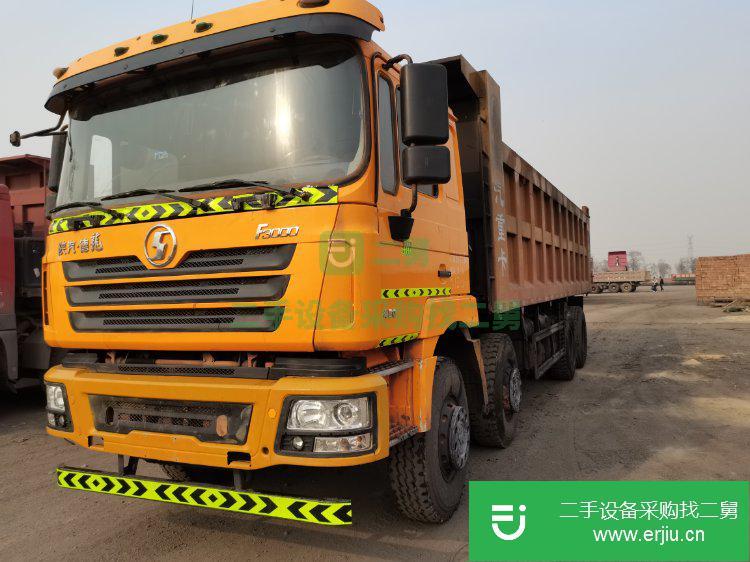 河北出售二手陜汽重卡430馬力自卸車