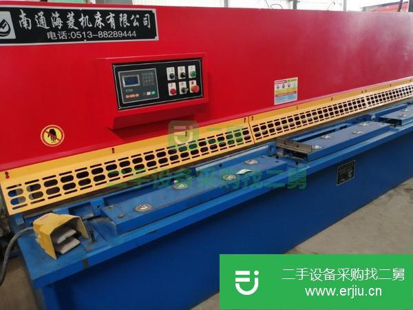 山東出售二手南通海菱6*4米數(shù)控剪板機(jī)