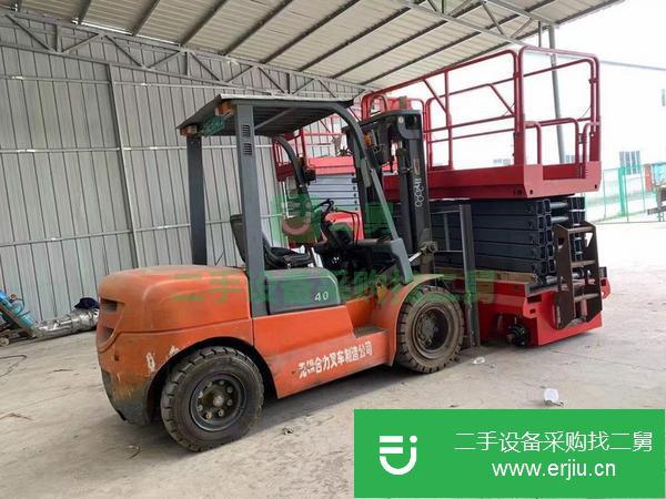 浙江出售二手合力4噸3米高叉車
