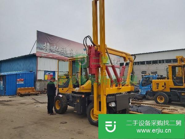 山西出售二手小型護欄打樁機